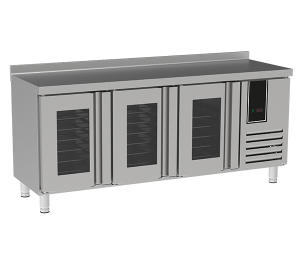 TEZGAH TİP CAM KAPILI BUZDOLABI