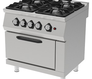 KUZİNE FIRINLI GAZLI 4 LÜ