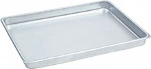 PASLANMAZ ÇELİK PATİSERİ FIRIN TEPSİSİ KAPAKSIZ